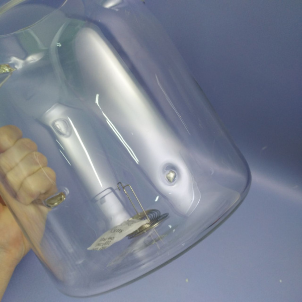 УЦЕНКА! Чайник заварочный 1500 мл., жаропрочное стекло, спиральное сито